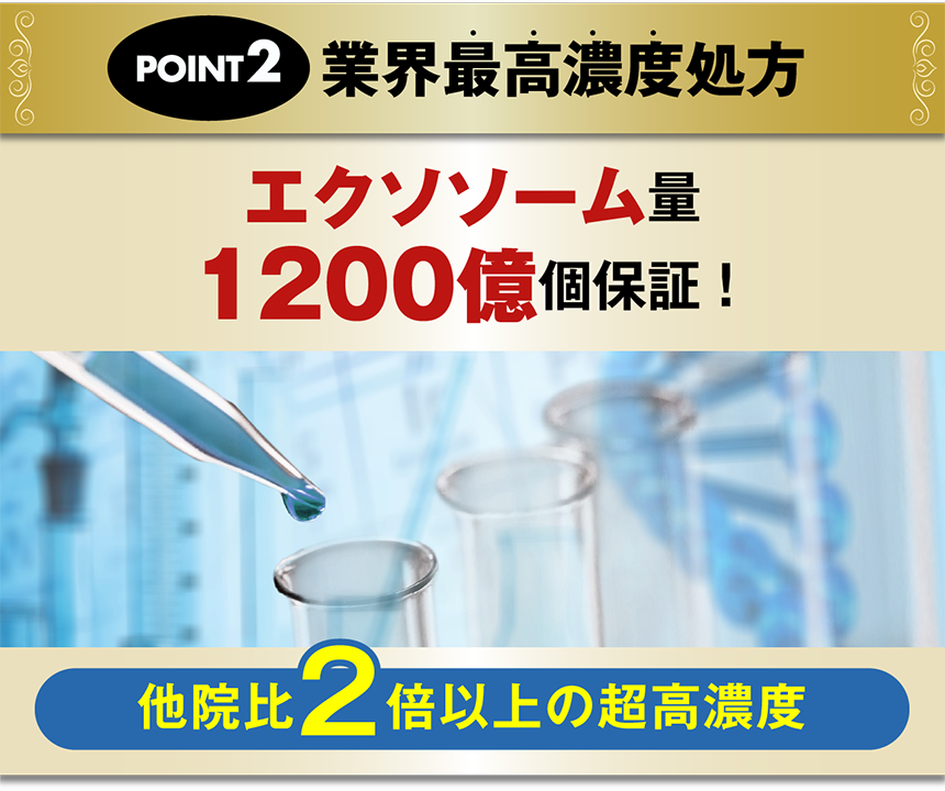 POINT2 業界最高濃度処方