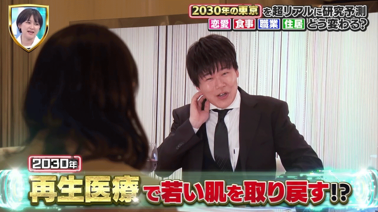 フジテレビ系2023年1月8日放送サンド石井のニッポン白い未来黒い未来』